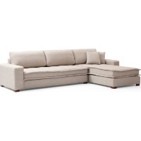 Угловой диван Trendy Lena L3-CHL Beige Sand 323x190x85cm GTR003620 фото №4 — интернет-магазин Desire.md