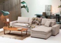 Угловой диван Trendy Lena L3-CHL Beige Sand 323x190x85cm GTR003620