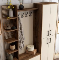 Antreu Trendy Viyana DA Walnut/Cream/Black 200x150x35cm GTR001365 imaginea #3 — magazin online Desire.md