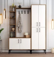 Antreu Trendy Viyana DA Walnut/White/Black 200x150x35cm GTR001366 imaginea #1 — magazin online Desire.md