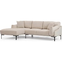 Canapea de colț Trendy Leo Cream L 255x150x65cm GTR003467 imaginea #3 — magazin online Desire.md