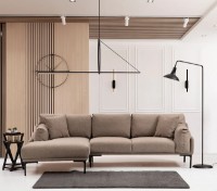 Canapea de colț Trendy Leo Mocha L 255x150x65cm GTR003469