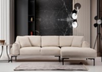 Угловой диван Trendy Leo Cream R 255x150x65cm GTR003544