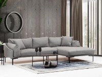 Canapea de colț Trendy Leo Grey R 255x150x65cm GTR003545 imaginea #7 — magazin online Desire.md