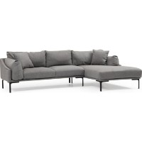 Canapea de colț Trendy Leo Grey R 255x150x65cm GTR003545 imaginea #3 — magazin online Desire.md