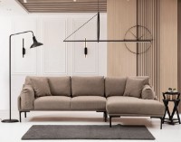 Canapea de colț Trendy Leo Mocha R 255x150x65cm GTR003546