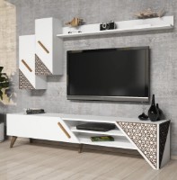 Гостиная Trendy Beril White/Walnut GTR000183 фото №3 — интернет-магазин Desire.md