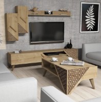 Гостиная Trendy Beril Oak/Walnut GTR001315 фото №2 — интернет-магазин Desire.md