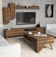Гостиная Trendy Beril Walnut GTR001316 фото №2 — интернет-магазин Desire.md