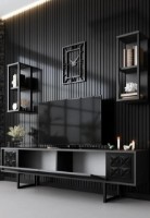 Гостиная Trendy Black Line Anthracit/Black GTR006439 фото №2 — интернет-магазин Desire.md