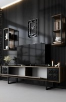 Гостиная Trendy Black Line Walnut/Black GTR006440 фото №2 — интернет-магазин Desire.md