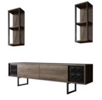 Гостиная Trendy Black Line Walnut/Black GTR006440 фото №3 — интернет-магазин Desire.md
