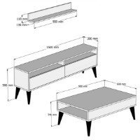 Living Trendy Cel mai bun Walnut GTR001237 imaginea #2 — magazin online Desire.md
