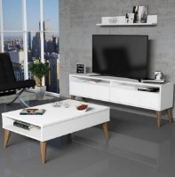 Living Trendy Cel mai bun White/Walnut GTR001238