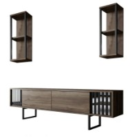 Living Trendy Chrome Line Walnut/Black GTR006443 imaginea #2 — magazin online Desire.md