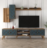 Living Trendy Clasa S Walnut/Blue GTR000155