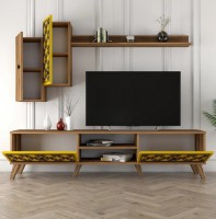 Living Trendy Clasa S Walnut/Yellow GTR000158 imaginea #2 — magazin online Desire.md