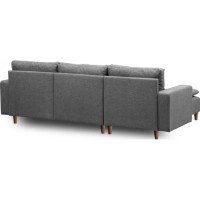 Canapea de colț Trendy Lungo Anthracit 225x154x78cm GTR003701 imaginea #3 — magazin online Desire.md