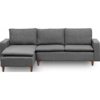 Canapea de colț Trendy Lungo Anthracit 225x154x78cm GTR003701 imaginea #5 — magazin online Desire.md