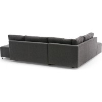 Угловой диван Trendy Manama Anthracit L 282x206x85cm GTR003366 фото №6 — интернет-магазин Desire.md