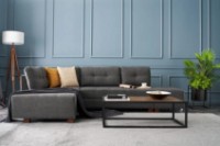 Угловой диван Trendy Manama Anthracit L 282x206x85cm GTR003366 фото №9 — интернет-магазин Desire.md