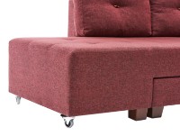 Угловой диван Trendy Manama Claret Red L 282x206x85cm GTR003367 фото №4 — интернет-магазин Desire.md