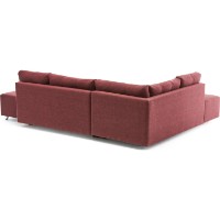 Угловой диван Trendy Manama Claret Red L 282x206x85cm GTR003367 фото №8 — интернет-магазин Desire.md