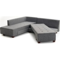 Угловой диван Trendy Manama Grey L 282x206x85cm GTR003369 фото №6 — интернет-магазин Desire.md