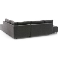 Угловой диван Trendy Manama Anthracit R 282x206x85cm GTR003420 фото №5 — интернет-магазин Desire.md