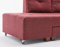 Угловой диван Trendy Manama Claret Red R 282x206x85cm GTR003421 фото №5 — интернет-магазин Desire.md