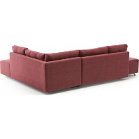 Угловой диван Trendy Manama Claret Red R 282x206x85cm GTR003421 фото №9 — интернет-магазин Desire.md