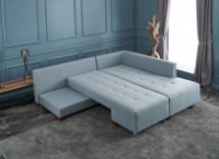 Угловой диван Trendy Manama Light Blue R 282x206x85cm GTR003424 фото №2 — интернет-магазин Desire.md