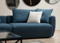 Угловой диван Trendy Maya 1 Chl+T+O1+1R Blue 425x127x65cm GTR003501 фото №2 — интернет-магазин Desire.md