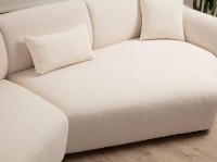 Угловой диван Trendy Mentis 5 L1+Cx+2Xr Cream 360x230x79cm GTR003656 фото №2 — интернет-магазин Desire.md