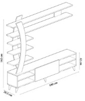 Living Trendy Duru White GTR006452 imaginea #3 — magazin online Desire.md