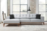 Угловой диван Trendy Montana Chl+3R Light Grey L 288x160x85cm GTR003331