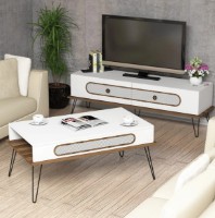 Living Trendy Ekol White/Walnut/Black GTR001263