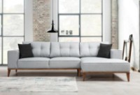 Угловой диван Trendy Montana L3+Chl Light Grey R 288x160x85cm GTR003385