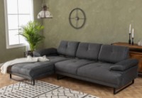 Угловой диван Trendy Mustang Anthracit L 274x174x83cm GTR003480 фото №2 — интернет-магазин Desire.md