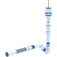 Sifon pentru bideu Ani Plast BD1016 imaginea #2 — magazin online Desire.md