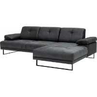 Угловой диван Trendy Mustang Anthracit R 274x174x83cm GTR003558 фото №3 — интернет-магазин Desire.md