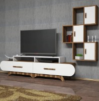 Гостиная Trendy Flora S Walnut/White GTR000185 фото №4 — интернет-магазин Desire.md