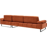 Угловой диван Trendy Mustang Orange R 274x174x83cm GTR003560 фото №8 — интернет-магазин Desire.md