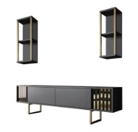 Living Trendy Gold Line Anthracit/Black/Gold GTR006445 imaginea #3 — magazin online Desire.md