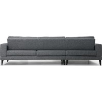 Canapea de colț Trendy Nordic Chl+3R Dark Grey L 303x160x85cm GTR003333 imaginea #6 — magazin online Desire.md