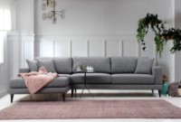 Canapea de colț Trendy Nordic Chl+3R Dark Grey L 303x160x85cm GTR003333