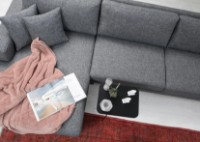 Canapea de colț Trendy Nordic Chl+3R Dark Grey L 303x160x85cm GTR003333 imaginea #2 — magazin online Desire.md