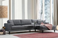 Угловой диван Trendy Nordic L3+Chl Dark Grey R 303x160x85cm GTR003387 фото №2 — интернет-магазин Desire.md