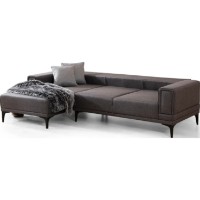 Угловой диван Trendy Orizont Dark Grey L 250x140x77cm GTR003323 фото №6 — интернет-магазин Desire.md