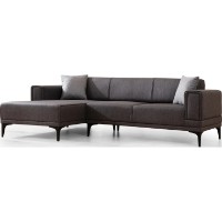 Угловой диван Trendy Orizont Light Brown L 250x140x77cm GTR003325 фото №8 — интернет-магазин Desire.md